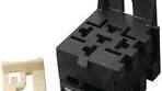RELAY SOCKET, DIN RAIL, PANEL, QUICK CONNECT, 5 PINS