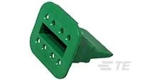 WEDGE LOCK, 8P, PLG, GRN, SL RET, DT