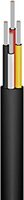18 GAUGE ELECTRIC WIRE BLACK JACKET 3 CONDUCTOR (BLACK, RED, &amp; YELLOW)