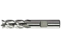 1/2&quot; END MILL SINGLE END 4 FLUTE COBALT