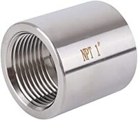1-1/2&quot; NPT 3000 LB FORGED STEEL THREADED FULL COUPLING