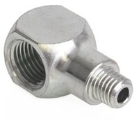 1/8 PTF 1/4-28 TAPER 90DEG STREET ELBOW
