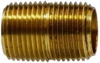 1/2 X 2 1/2 YELLOW BRASS NIPPLE