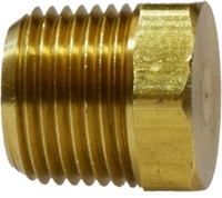 3/4 MIP CORED HEX HD PLUG BRASS
