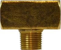 3/4&quot; MALE BRANCH TEE BRASS..(3/4 FNPT X 3/4 FNPT X 3/4 MNPT)