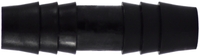 1/8 BLACK POLYETHYLENE HOSE BARB UNION