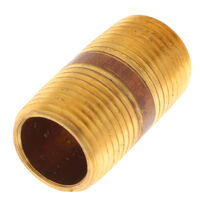 1/2 X 1-1/2&quot; BRASS NIPPLE