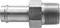 STRAIGHT ADAPTER - 2 IN BARB X 2 IN MALE PIPE RIDGID, STEEL