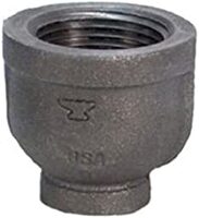 1-1/2&quot; X 1&quot; 150 LB BLACK MALLEABLE IRON REDUCER PIPE COUPLING