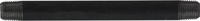 1/8&quot; X CLOSE SCH 40 STEEL NIPPLES BLACK