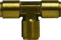 3/8 D.O.T. PUSH-IN UNION TEE BRASS