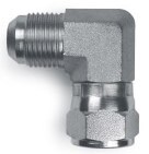 90DEG ELBOW, 1&quot; JIC (1 5/16&quot;-12 THREAD) MALE X 1&quot; JIC (1 5/16&quot;-12 THREAD) FEMALE SWIVEL H
