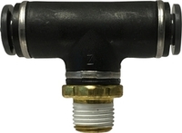 3/8&quot; TUBE X 1/4&quot; MALE NPT DOT BRANCH TEE COMPOSITE