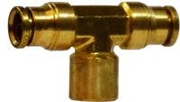 3/8 X 1/4 DOT FEMALE BRANCH TEE BRASS