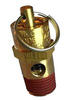 1/4&quot; NPT 150 PSI 58 SCFM AIR COMPRESSOR RELIEF PRESSURE SAFETY VALVE, TANK POP OFF