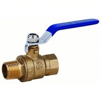 1/2&quot; BALL VAVLES; LEVER..BRASS FNPT X MNPT BALL VALVE, LEVER, 1/2&quot; PIPE SIZE..