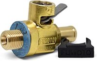 F-SERIES FUMOTO VALVE WITH LONG NIPPLE AND LC-10 LEVER CLIP FOR M16 - 1. 5