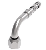 FITTING ASSEMBLY, 90 DEGREE, FEMALE O&#39;RING PILOT (SHORT)