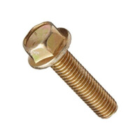 3/4-10X2 3/4 J429 GR 8 HEX FLANGE SCREW FULL THRD ZINC YELLOW