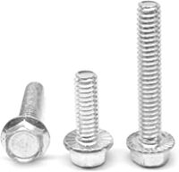 3/8-16X1 1/4&quot;,(FT) GRADE 5 HEX HEAD SERRATED FLANGE SCREW ZINC CR+3