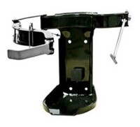 BADGER BRIGADE (HEAVY DUTY) FIRE EXTINGUISHER VEHICLE BRACKET WITH A CORROSION RESISTANT BLACK POLYE