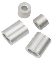 3/32 IN. ALUMINUM FERRULE AND STOP SET