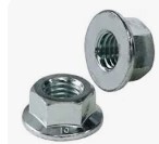5/16-24 GR5 NON-SERRATED NON-LOCK FLANGE NUT - ZINC