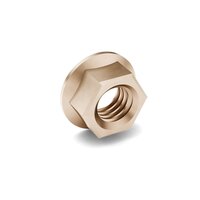5/8-18 IFI 145 J995 GR 8 HEX FLANGE NUT ZINC YELLOW