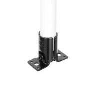 FLAT ANCHOR JOINT SET STEEL BLACK (2 PER KIT)
