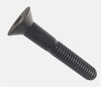 1/4&quot;-28X3&quot;,(PT) FLAT SOCKET CAPS FINE ALLOY THERMAL BLACK OXIDE