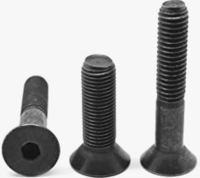 3/8&quot;-24X3 1/4&quot;,(PT) FLAT SOCKET CAPS FINE ALLOY THERMAL BLACK OXIDE