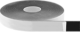 2&quot; X 72 YDS .031&quot; THK DBL SIDED BLACK LIGHT DUTY FOAM TAPE - ADHESIVE ON BOTH SIDES, WEATHER RES