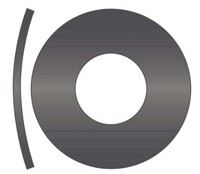 7/16&quot; BOLT SIZE 0.462&quot;ID X .875&quot; OD X (.012-0.18) THICK CURVED SPRING WASHER STEEL