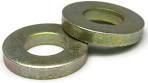 1/4 GRADE 8 SAE FLAT WASHER-EXTRA THICK-YELLOW ZINC