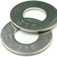 #12 FLAT WASHER 18-8SS