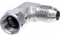 6MJ-6FJX90 3/8 MALE JIC X 3/8 FEMALE JIC 90 GED SWIVEL ELBOW