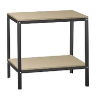 GATES HYDRAULIC WORKBENCH FOR POWERCRIMP 707 &amp; PUMP, 36&quot;W X 24&quot;D X 36&quot;H WITH LOWER SHELF FOR DIES