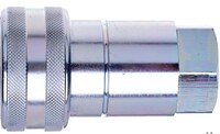 GATES QUICK DISCONNECT FEMALE POPPET VALVE TO FEMALE PIPE (8FQP-8FP), 1/2-14