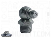 1/8-27 PTF SPL SHORT 90 ANGLE TAPER THREAD, STEEL, ZINC