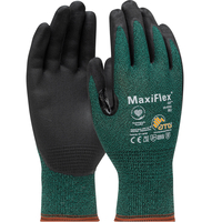 LARGE MAXI-FLEX CUT RESISTANT WORK GLOVES