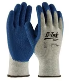 BLUE LATEX G-TEK FORCE CRINKLE GLOVE