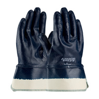 MCR SAFETY - SIZE L, CUT RESISTANT GLOVES, FULLY COATED, BLUE