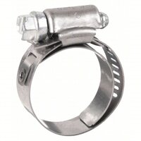 5/8&quot;-1 &quot; LINED WORM GEAR HOSE CLAMPS MODEL#5308