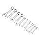 ICONSTUBBY PROFESSIONAL SAE COMBINATION WRENCH SET, 10 PIECE