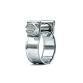 SCREW HOSE CLAMP - MINI - PETROL PIPE - 23-25MM - ZINC PLATED