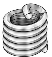 8-32 X .246 HELICAL INSERT 304 STAINLESS, PSI 200,000