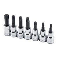 3/8 IN. DRIVE PROFESSIONAL TORX BIT SOCKET SET, 7 PIECE