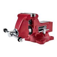 6 IN. SWIVEL VISE WITH ANVIL AND PIPE JAWS