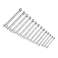 PROFESSIONAL METRIC COMBINATION WRENCH SET, 14 PIECE