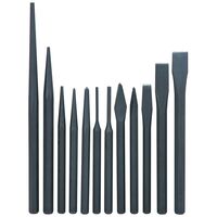 PUNCH AND CHISEL SET, 12 PIECE